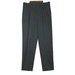 Nordstrom J.B. Wool Pleated Front Pants 36x32 Charcoal Grey Black J.B. Britches